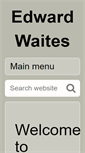 Mobile Screenshot of edwardwaites.com